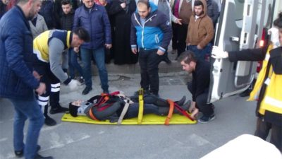 Bursa’da yaya geçidinde öğrenciye araç çarptı