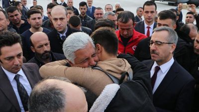 Kahramanmaraşlı şehidi aynı bölgede görev yaptığı kardeşi getirdi