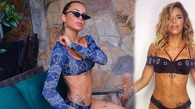 Eliz Sakuçoğlu’ndan yatak pozu