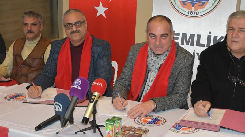 Kadrolu işçiye yüzde 21 zam Gemlik Belediyesi ile DİSK'e bağlı Genel İş Sendikası arasında toplu