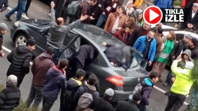 Korkunç kaza! Taklalar atarak arka camdan içeri girdi