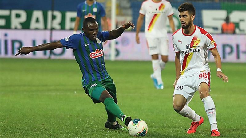 Süper Lig'in 21. haftasında oynanması planlanan Göztepe-Çaykur Rizespor mücadelesi olumsuz