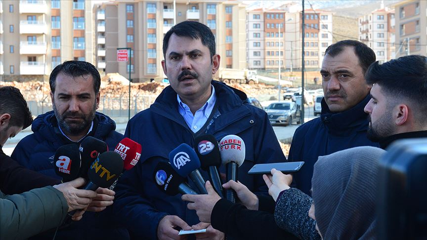 Bakan’dan Elazığ açıklaması: Yüzde 85’ini tamamladık