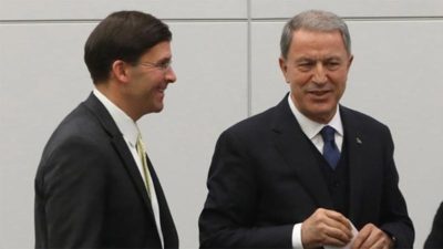 Bakan Akar, ABD’li mevkidaşıyla görüştü