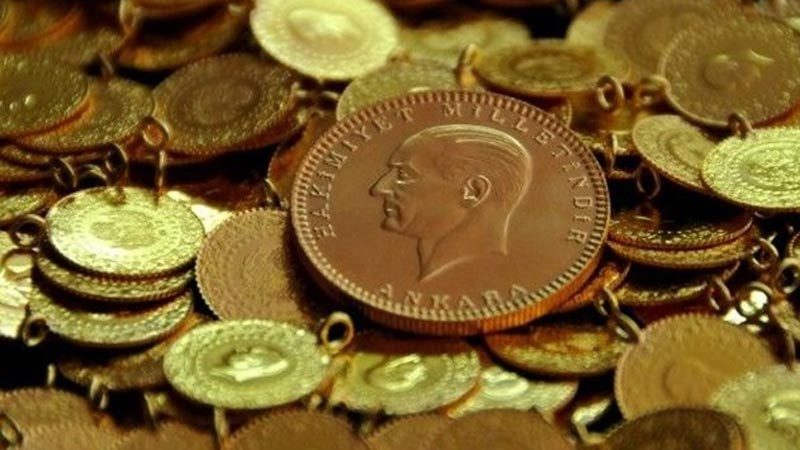 Gram altın 309,6 lira, çeyrek altın 508 lira ve Cumhuriyet