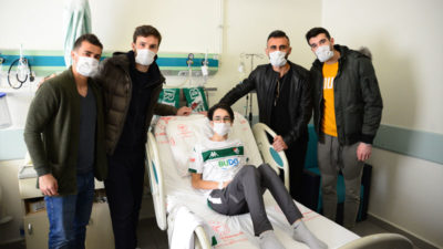 Batuhan’a büyük moral