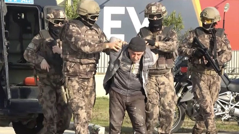 Bursa'da yakalanan terör örgütünün sözde üst düzey yöneticisi, propaganda amacıyla