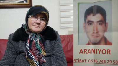 Engelli oğlunu arıyor