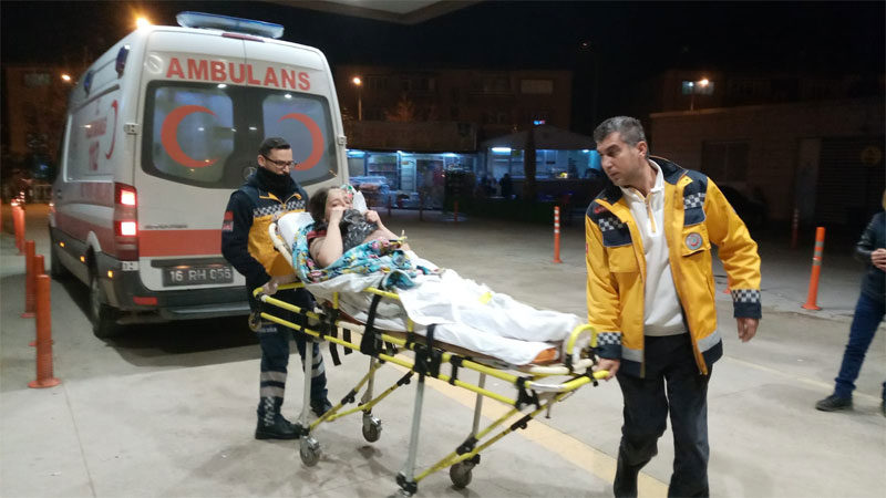 Bursa'nın İnegöl ilçesinde sobadan sızan karbonmonoksit gazından zehirlenen iki aylık