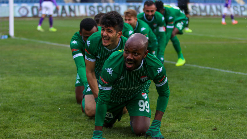 Bursaspor farklı kazandı