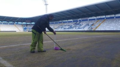 Kazım Karabekir Stadı’nda Bursaspor hazırlığı…