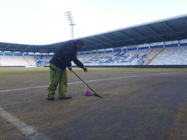 Kazım Karabekir Stadı’nda Bursaspor hazırlığı…