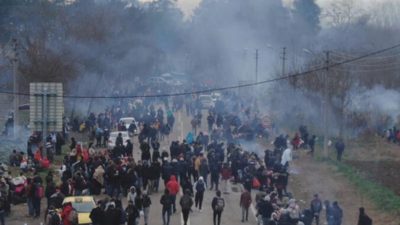 Dünyanın gözü sınır kapısında! Akın akın Avrupa’ya