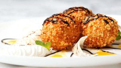 Kızarmış dondurma tarifi