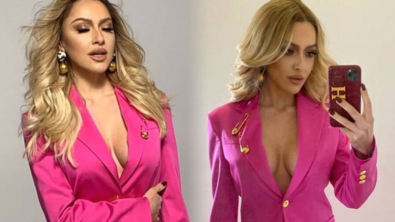 Hadise paylaşımlarıyla sosyal medyayı salladı
