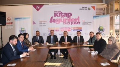 İnegöl’de kitap şöleni başlıyor