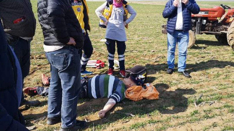 Bursa’da korkunç olay! Tarlayı sürerken dehşeti yaşadı…