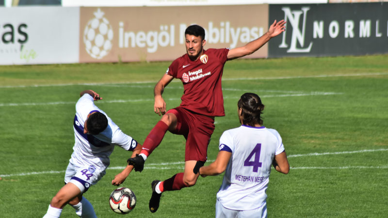 İnegöl’den muhteşem geri dönüş Son haftalarda aldığı kayıplarla play-off potasından uzaklaşmaya başlayan İnegölspor, Hacettepe