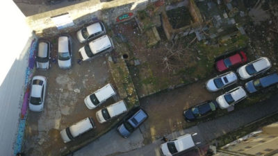 3 döneme tanıklık eden tarih otopark oldu