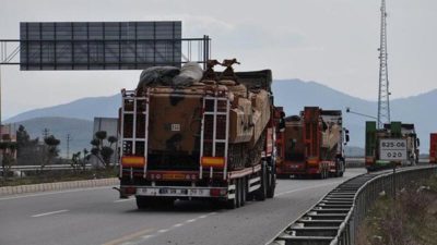 Dev sevkiyat! Konvoy sınıra yaklaştı