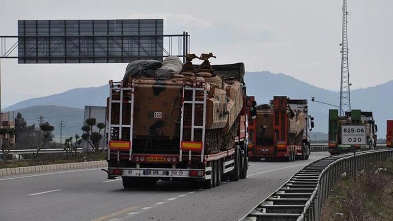 Dev sevkiyat! Konvoy sınıra yaklaştı