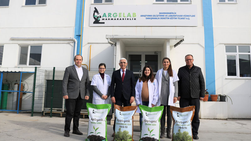 Marmarabirlik’ten organik gübre