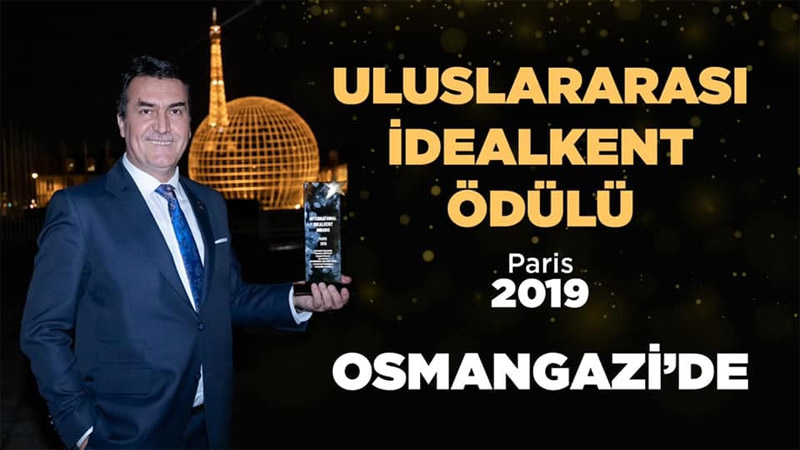 Uluslararası İdealkent Ödülü Osmangazi’de