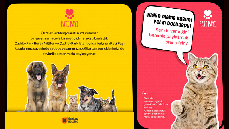 En anlamlı proje ‘Pati Payı’