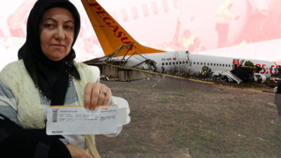 Uçak kazasından kurtulan kadın o anları anlattı