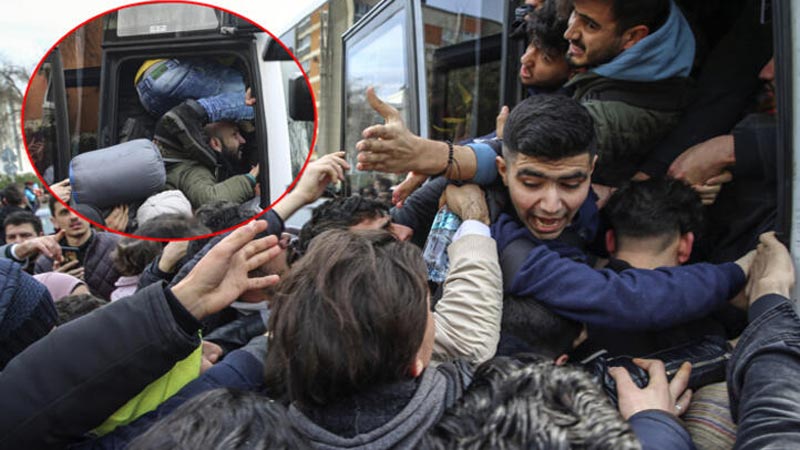 Kararı duyan sınırı gidiyor! İzdiham çıktı