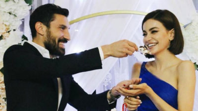 Güzel oyuncu nişanlandı