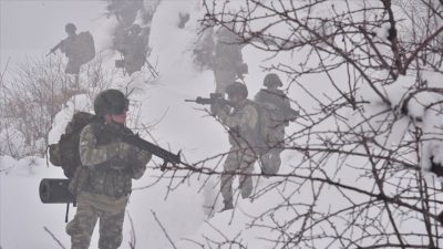 Irak’ın kuzeyinde 4 PKK’lı terörist etkisiz hale getirildi