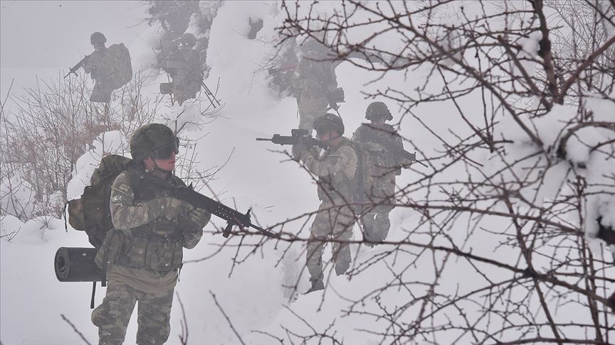 Irak’ın kuzeyinde 4 PKK’lı terörist etkisiz hale getirildi