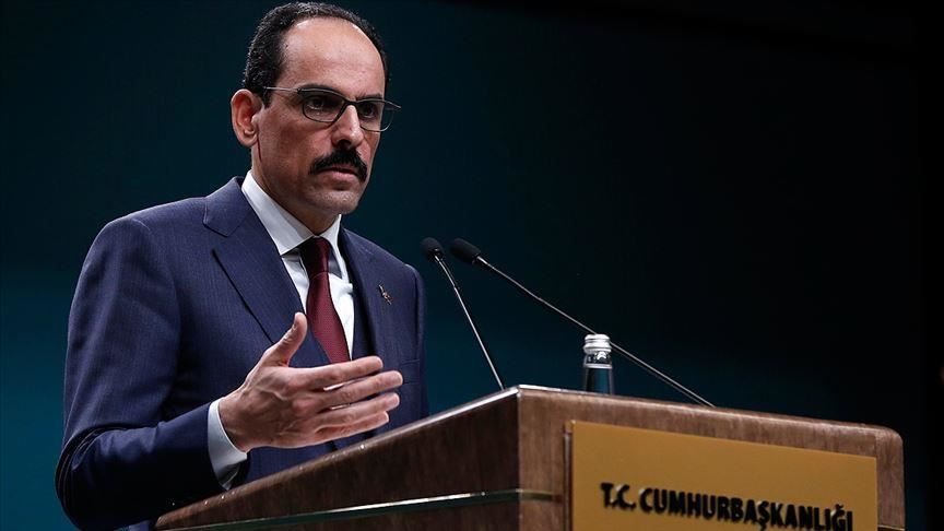 Kalın’dan PKK, YPG/PYD yöneticilerinin katılımıyla AP’de konferans düzenlenmesine tepki