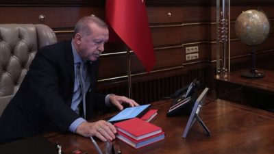 Cumhurbaşkanı Erdoğan depremle ilgili Bakan Soylu’dan bilgi aldı