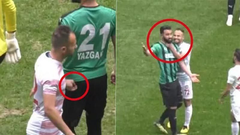 Futbolculara saldırmıştı! İşte yeni vukuatı Amedspor'un Hekimoğlu Trabzon'a 1-0 yenildiği maçta ev sahibin deneyimli oyuncusu