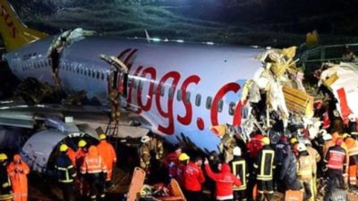 Sabiha Gökçen’de pistten çıkan uçağın kaptan pilotu tutuklama istemiyle mahkemeye sevk edildi