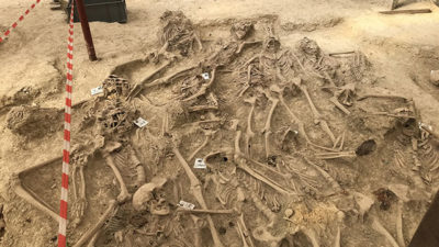 108 yıl sonra 30 şehidin mezarına ulaşıldı