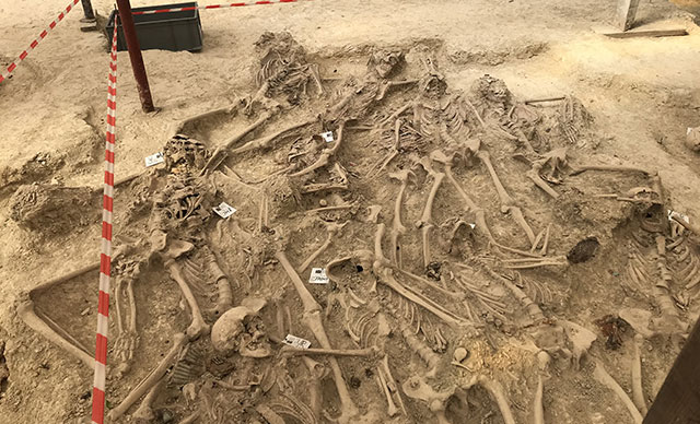 108 yıl sonra 30 şehidin mezarına ulaşıldı