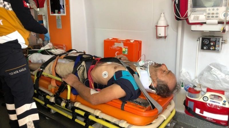 Bursa’da korkunç olay! 12 metreden düştü…