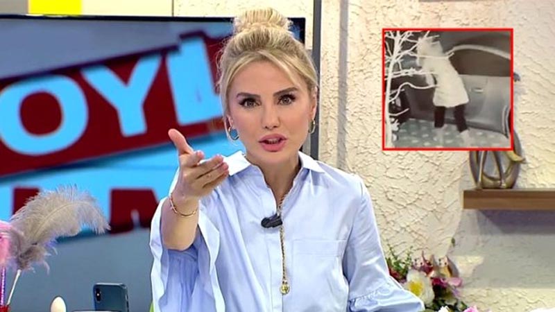 Ece Erken, evli olan sevgilisinin ve karısının arabalarının aynalarını kırdı Ece Erken, evli olan sevgilisinin ve karısının arabalarının aynalarını kırdı