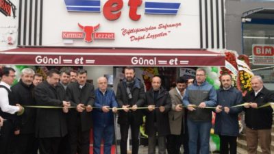 Günal Et ikinci şubesi açıldı