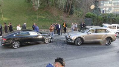 Yeni aldığı arabayla kaza yaptı! Çarptığı kişi tanıdık çıktı