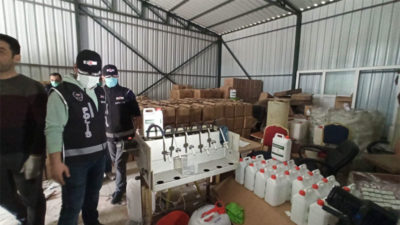 Bursa’da ele geçirildi! 20 ton ve 1 milyon lira değerinde…