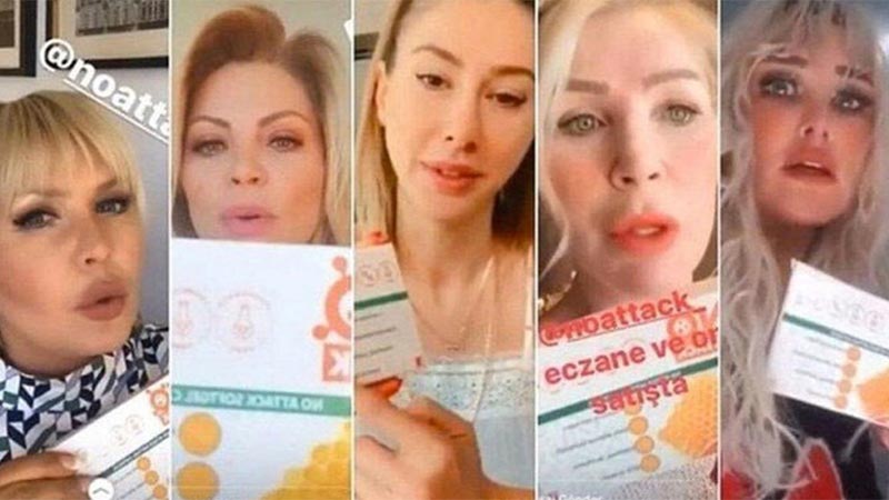 Sahte ilaç reklamı yapan ünlülere soruşturma! Sahte ilaç reklamı yapan ünlülere soruşturma!