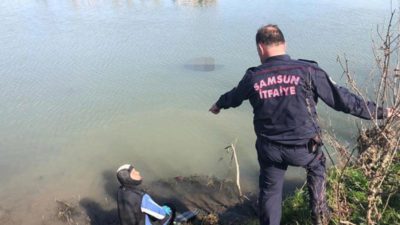 Kızının peşinden ırmağa atlayan babanın cesedi bulundu