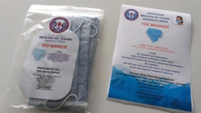MEB ayda 2 milyon maske üretecek
