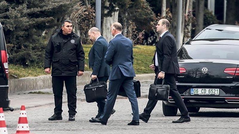 Türk ve Rus heyetlerin bugünkü görüşmesi tamamlandı Türk ve Rus heyetlerin bugünkü görüşmesi tamamlandı