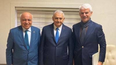 Bursa DİKOSAB’dan Binali Yıldırım’a ziyaret