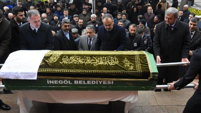 İnegöl Belediye Başkanvekili Ahmet Kara’ya son görev